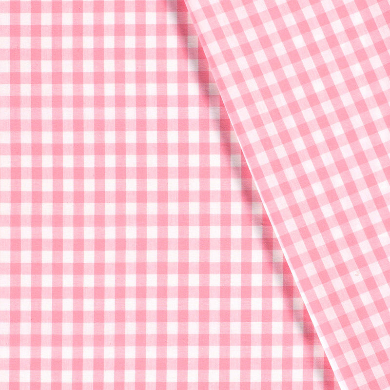 Tissu cotonnade VICHY carreaux 10mm : nombreuses couleurs ! - STANDARD 100 OEKO - TEX - TissusPapi.com