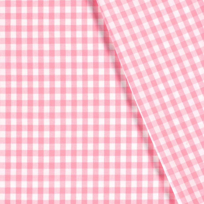Tissu cotonnade VICHY carreaux 10mm : nombreuses couleurs ! - STANDARD 100 OEKO - TEX - TissusPapi.com