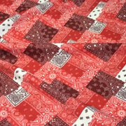 Tissu gabardine coton imprimée motif BANDANA paisley : nombreuses couleurs ! - OEKO-TEX STANDARD 100 - TissusPapi.com
