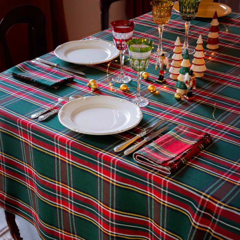 Tissu coton TARTAN EPAIS 100% COTON : 4 couleurs disponibles ! De magnifiques tartans pour vous - TissusPapi.com
