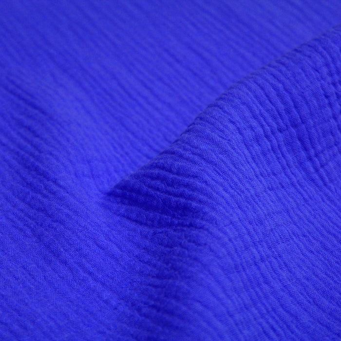 Tissu double gaze de coton : des dizaines de couleurs ! STANDARD 100 OEKO-TEX