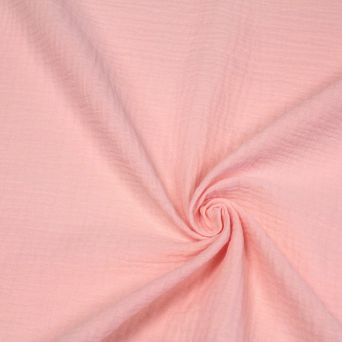 Tissu double gaze de coton : des dizaines de couleurs ! STANDARD 100 OEKO-TEX