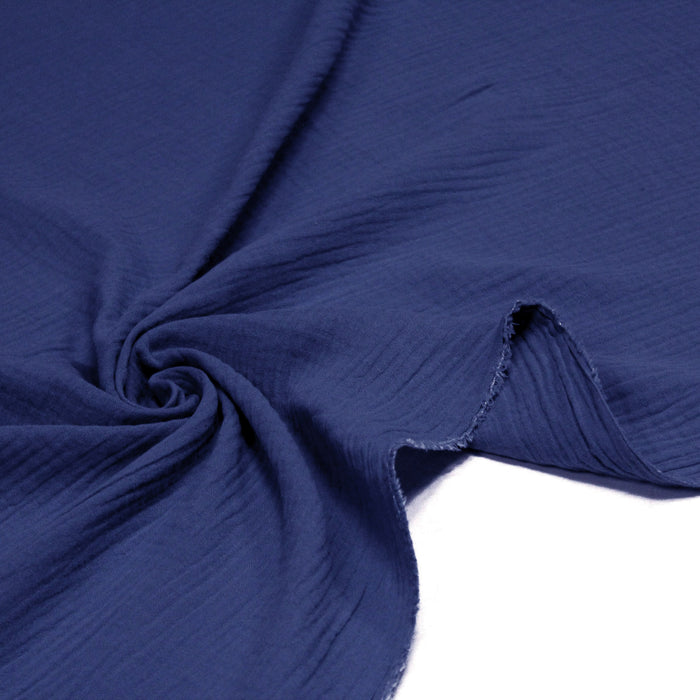 Tissu double gaze de coton : des dizaines de couleurs ! STANDARD 100 OEKO-TEX