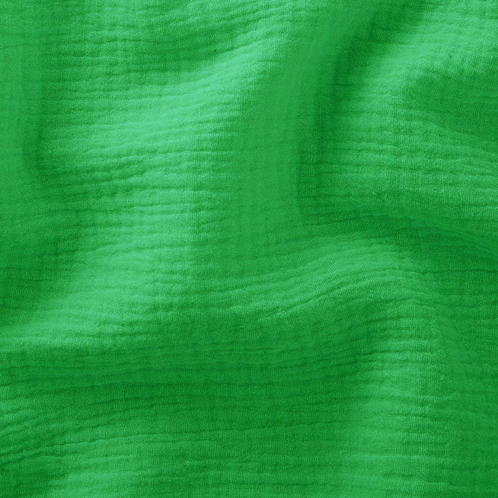 Tissu double gaze de coton : des dizaines de couleurs ! STANDARD 100 OEKO-TEX