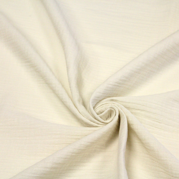 Tissu double gaze de coton : des dizaines de couleurs ! STANDARD 100 OEKO-TEX