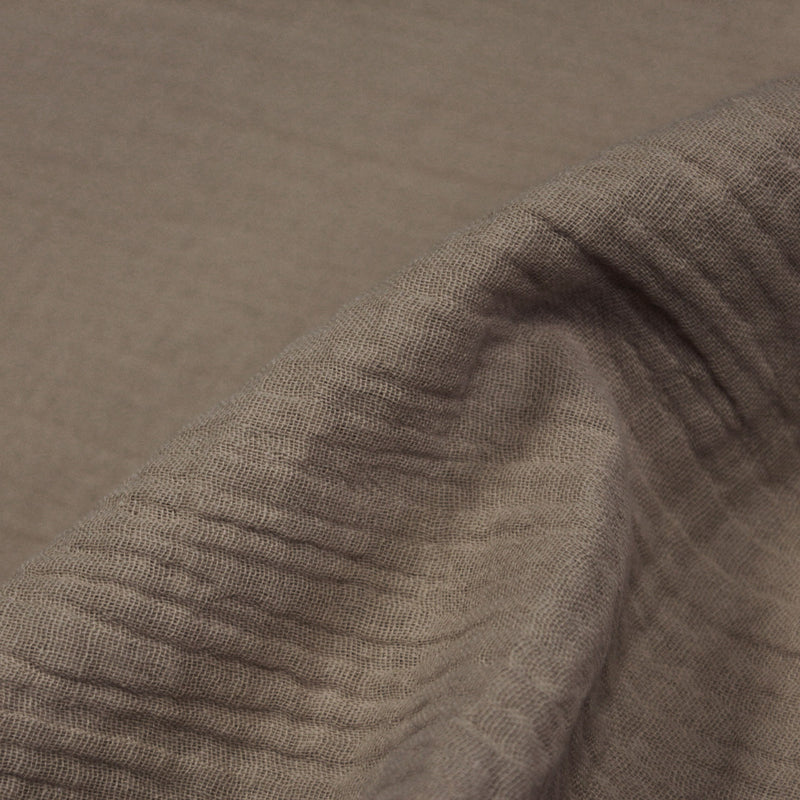 Tissu double gaze de coton : des dizaines de couleurs ! STANDARD 100 OEKO - TEX - TissusPapi.com