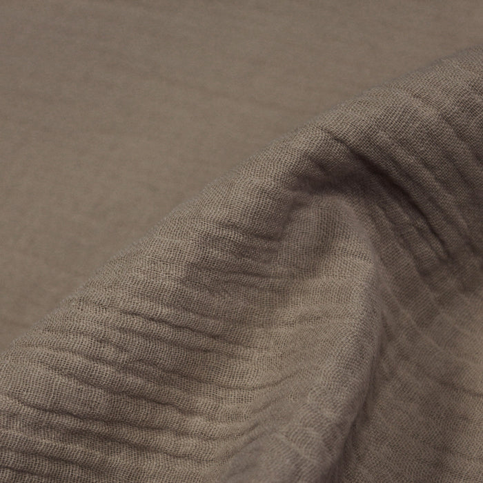Tissu double gaze de coton : des dizaines de couleurs ! STANDARD 100 OEKO-TEX