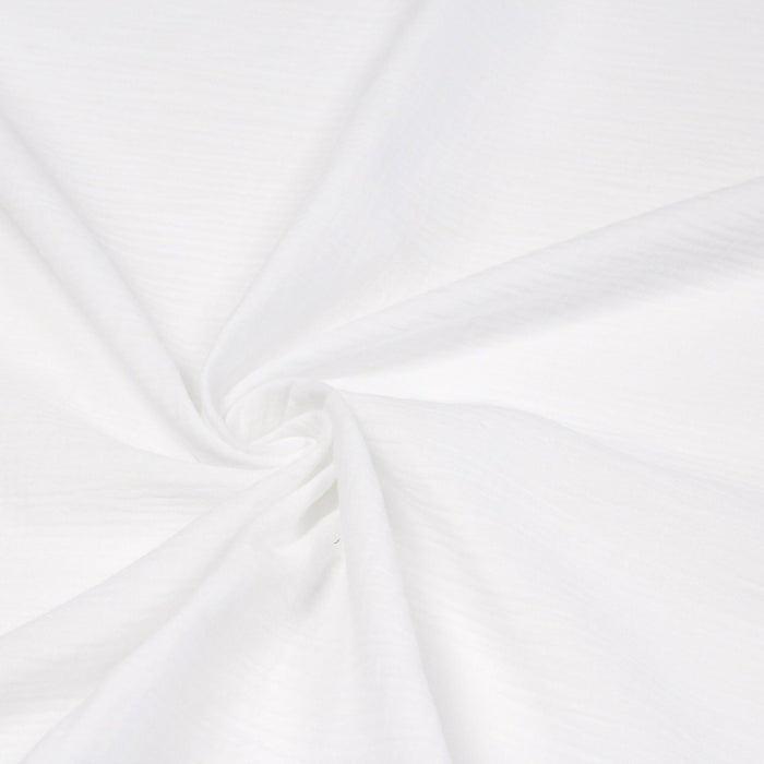 Tissu double gaze de coton : des dizaines de couleurs ! STANDARD 100 OEKO-TEX