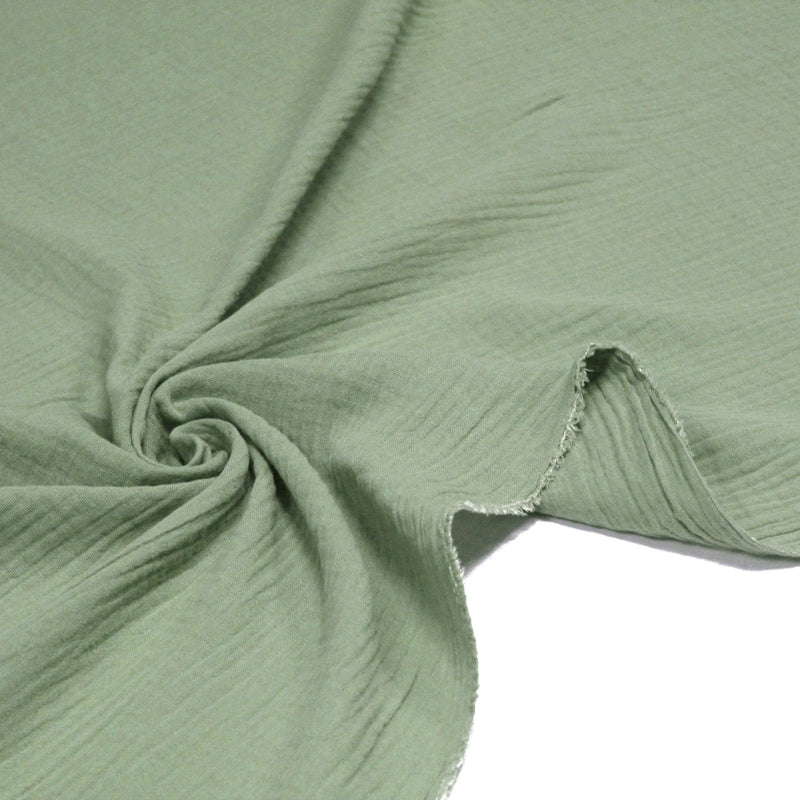 Tissu double gaze de coton : des dizaines de couleurs ! STANDARD 100 OEKO - TEX - TissusPapi.com