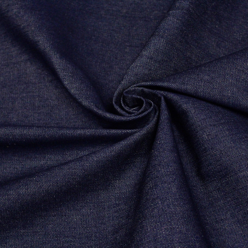 Tissu DENIM brut 100% coton 380gr : BLEU ou NOIR - OEKO - TEX STANDARD 100 - TissusPapi.com