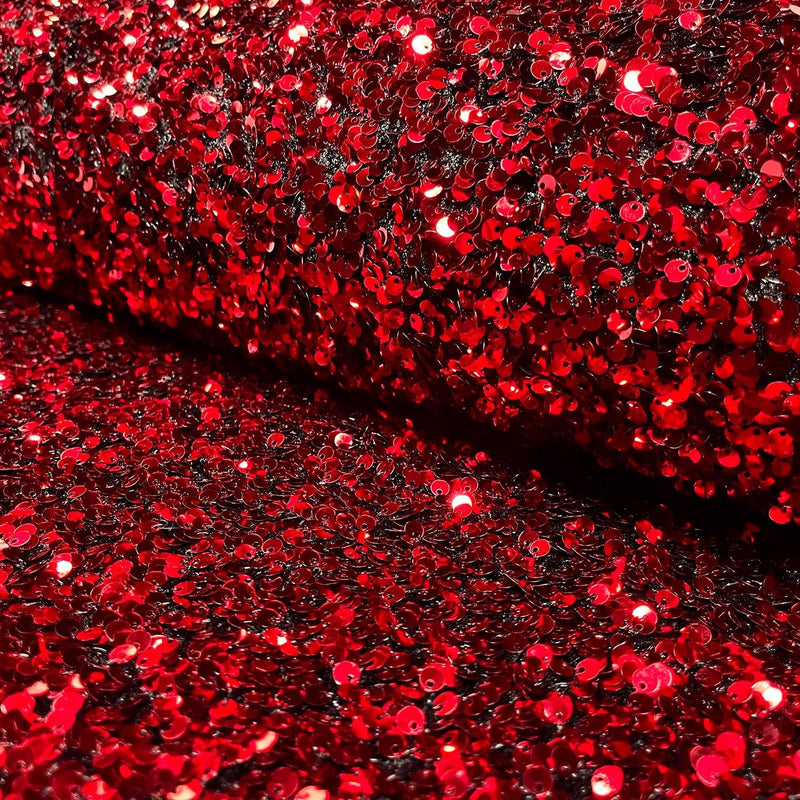 Tissu Sequin paillettes sur velours, nombreuses couleurs ! - TissusPapi.com