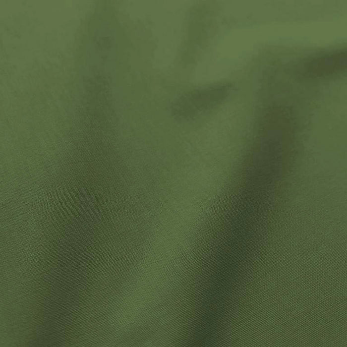 Tissu de coton uni vert fougère BENJAMIN - OEKO-TEX®