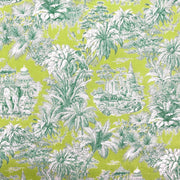 Tissu coton TOILE DE JOUY illustrations indiennes, nombreuses couleurs estivales ! - TissusPapi.com