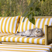 Tissu extérieur larges rayures, 160cm de large : nombreuses couleurs - OEKO - TEX - TissusPapi.com