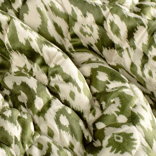 Tissu velours matelassé motif IKAT indien, nombreuses couleurs - STANDARD 100 OEKO-TEX - TissusPapi.com