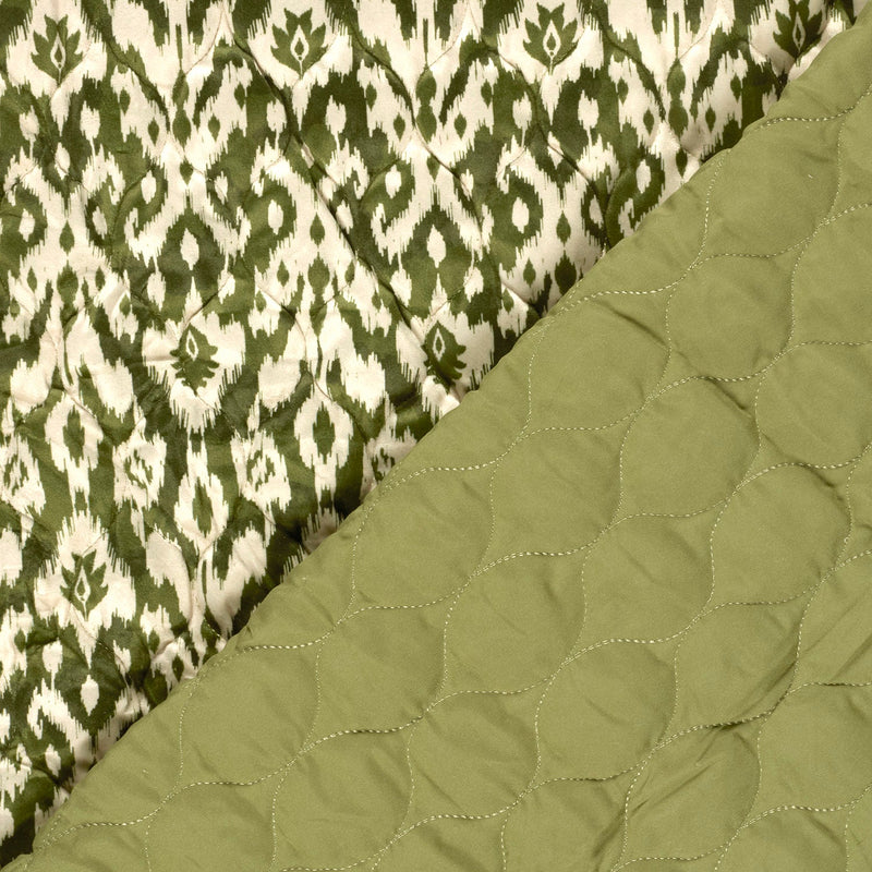 Tissu velours matelassé motif IKAT indien, nombreuses couleurs - STANDARD 100 OEKO-TEX - TissusPapi.com