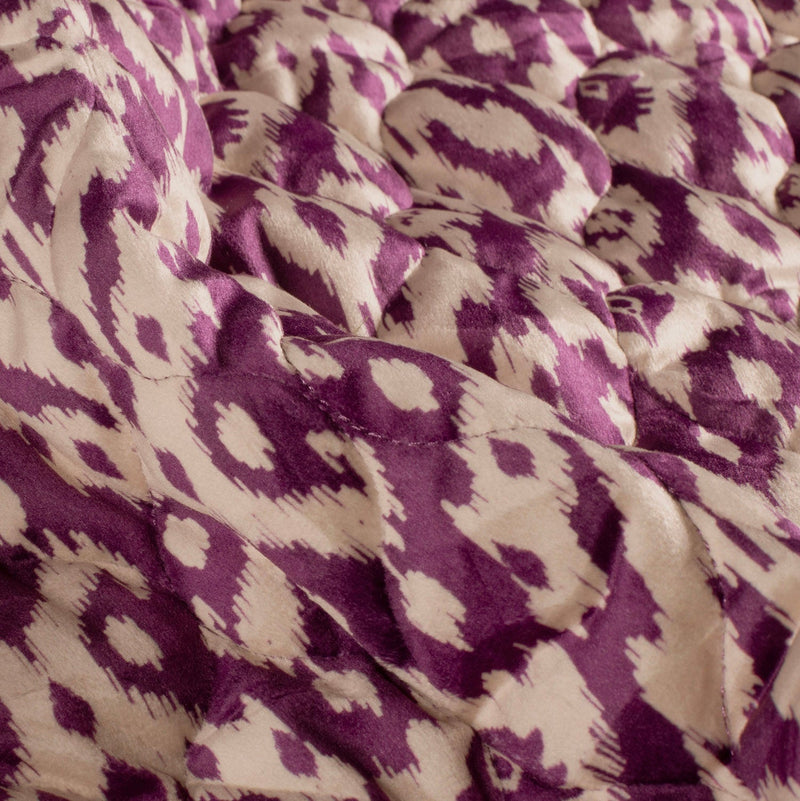 Tissu velours matelassé motif IKAT indien, nombreuses couleurs - STANDARD 100 OEKO-TEX - TissusPapi.com