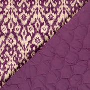 Tissu velours matelassé motif IKAT indien, nombreuses couleurs - STANDARD 100 OEKO-TEX - TissusPapi.com