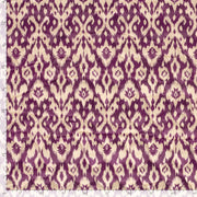 Tissu velours matelassé motif IKAT indien, nombreuses couleurs - STANDARD 100 OEKO-TEX - TissusPapi.com
