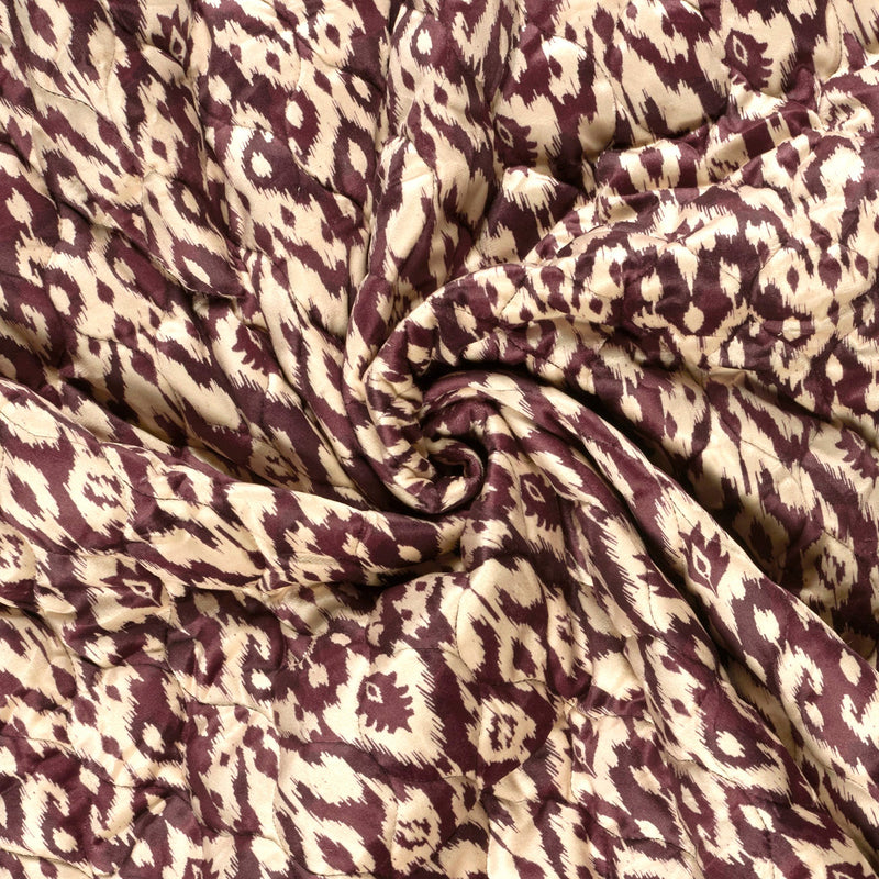Tissu velours matelassé motif IKAT indien, nombreuses couleurs - STANDARD 100 OEKO-TEX - TissusPapi.com