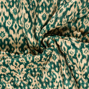Tissu velours matelassé motif IKAT indien, nombreuses couleurs - STANDARD 100 OEKO-TEX - TissusPapi.com