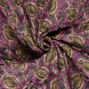 Tissu velours matelassé INDIENNES fleuries, nombreuses couleurs - STANDARD 100 OEKO-TEX - TissusPapi.com
