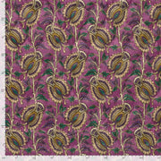 Tissu velours matelassé INDIENNES fleuries, nombreuses couleurs - STANDARD 100 OEKO-TEX - TissusPapi.com