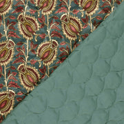 Tissu velours matelassé INDIENNES fleuries, nombreuses couleurs - STANDARD 100 OEKO-TEX - TissusPapi.com