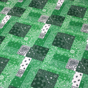 Tissu gabardine coton imprimée motif BANDANA paisley : nombreuses couleurs ! - OEKO-TEX STANDARD 100 - TissusPapi.com