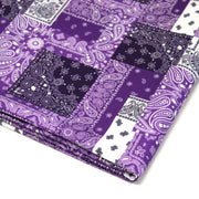 Tissu gabardine coton imprimée motif BANDANA paisley : nombreuses couleurs ! - OEKO-TEX STANDARD 100 - TissusPapi.com