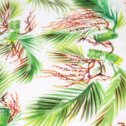 Tissu UBATUBA Voile de coton Feuilles tropicales & fond écru - TissusPapi.com