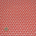 Tissu de coton motif traditionnel japonais géométrique KIKKO rouge bordeaux - Oeko-Tex