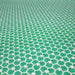 Tissu de coton motif traditionnel japonais géométrique KIKKO vert prairie - Oeko-Tex