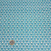 Tissu de coton motif traditionnel japonais géométrique KIKKO vert canard - Oeko-Tex