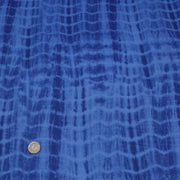 Tissu de coton tie & dye bleu roi - TissusPapi.com