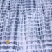 Tissu de coton tie & dye gris-bleu