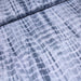 Tissu de coton tie & dye gris-bleu