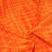 Tissu de coton tie & dye orange