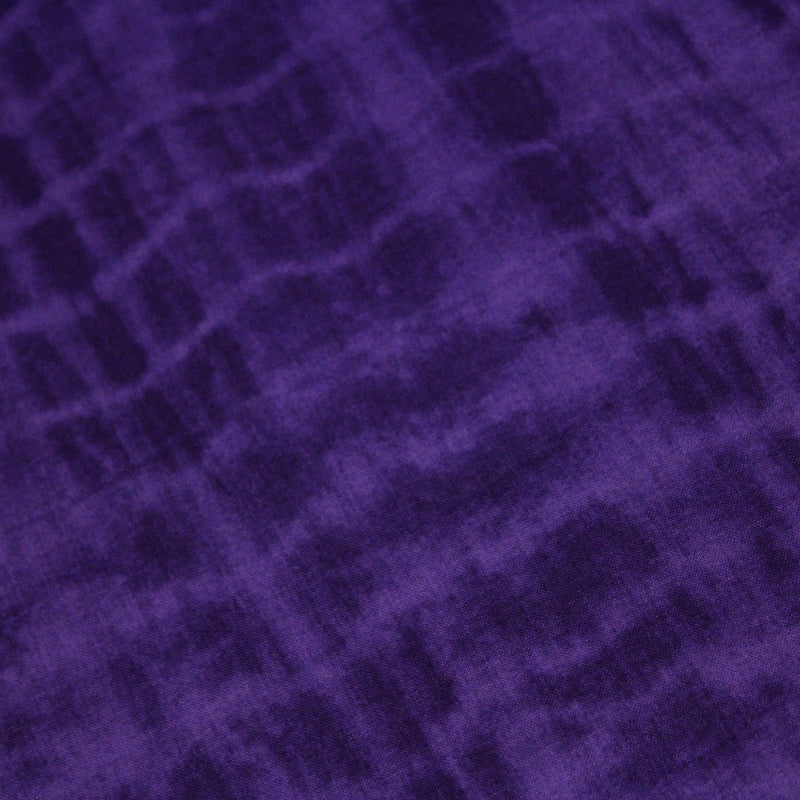 Tissu de coton tie & dye violet - TissusPapi.com