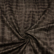 Tissu de coton tie & dye marron chocolat - TissusPapi.com