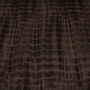Tissu de coton tie & dye marron chocolat - TissusPapi.com