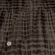 Tissu de coton tie & dye marron chocolat - TissusPapi.com