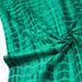 Tissu cotonnade motif TIE & DYE, faux-uni vert émeraude - TissusPapi.com