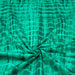 Tissu cotonnade motif TIE & DYE, faux-uni vert émeraude - TissusPapi.com