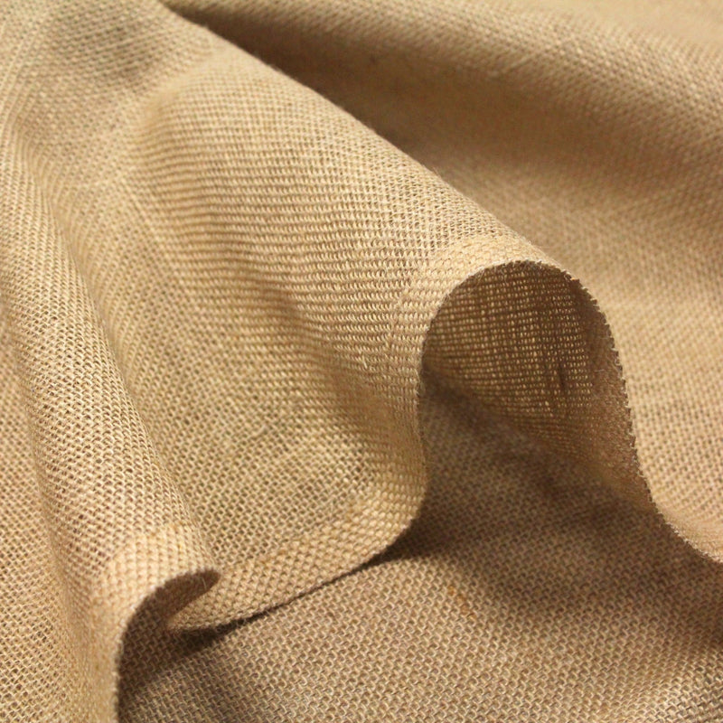 Tissu toile de jute - Grande largeur 190cm - 330gr - m2 - Fabrication française - TissusPapi.com