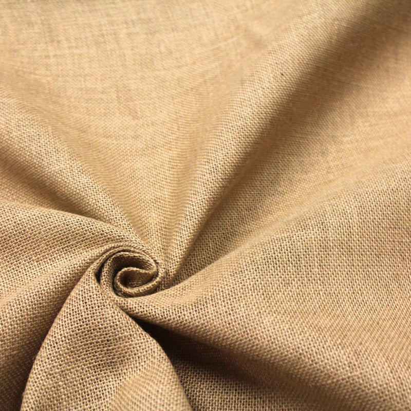 Tissu toile de jute - Grande largeur 190cm - 330gr - m2 - Fabrication française - TissusPapi.com