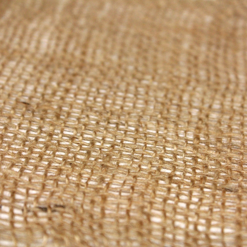 Rouleau de 50m de ruban de toile de jute 20cm de large, parfait pour la décoration de mariage, chemins de table et jolis noeuds ! - TissusPapi.com