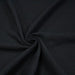 Tissu double gaze de coton gaufrée noire - Oeko-Tex - tissuspapi