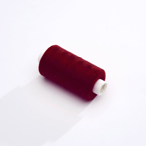Bobine de fil rouge bordeaux - 500m - Fabrication française - Oeko-Tex - tissuspapi