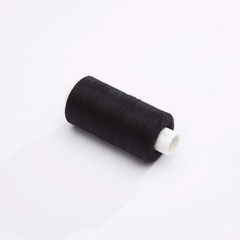 Bobine de fil noir - 500m - Fabrication française - Oeko - Tex - TissusPapi.com